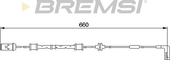 Bremsi WI0560 - Indikators, Bremžu uzliku nodilums autodraugiem.lv