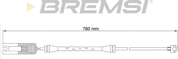 Bremsi WI0515 - Indikators, Bremžu uzliku nodilums autodraugiem.lv