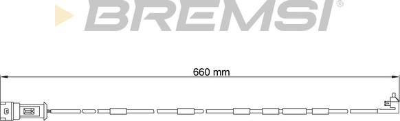 Bremsi WI0518 - Indikators, Bremžu uzliku nodilums autodraugiem.lv