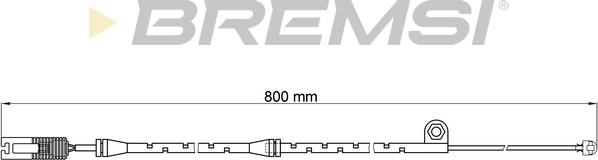 Bremsi WI0584 - Indikators, Bremžu uzliku nodilums autodraugiem.lv