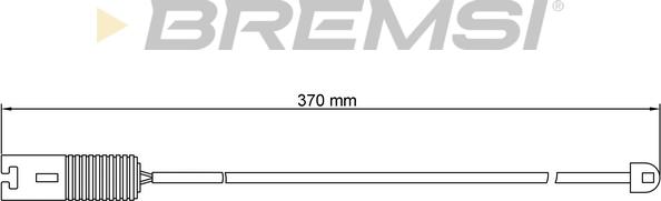 Bremsi WI0528 - Indikators, Bremžu uzliku nodilums autodraugiem.lv