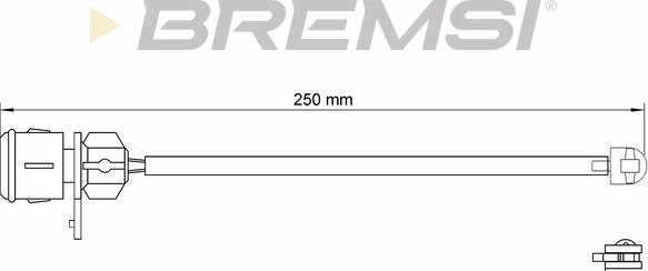 Bremsi WI0574 - Indikators, Bremžu uzliku nodilums autodraugiem.lv