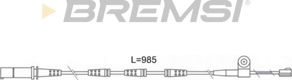 Bremsi WI0695 - Indikators, Bremžu uzliku nodilums autodraugiem.lv