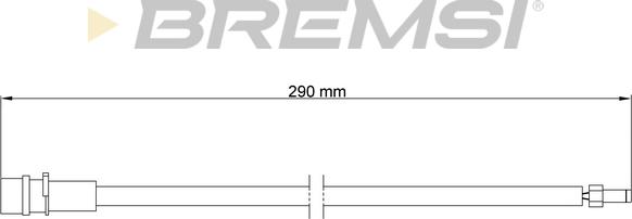 Bremsi WI0656 - Indikators, Bremžu uzliku nodilums autodraugiem.lv
