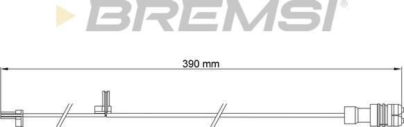Bremsi WI0664 - Indikators, Bremžu uzliku nodilums autodraugiem.lv