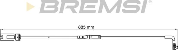 Bremsi WI0603 - Indikators, Bremžu uzliku nodilums autodraugiem.lv