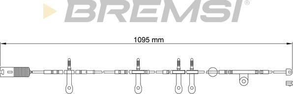 Bremsi WI0607 - Indikators, Bremžu uzliku nodilums autodraugiem.lv