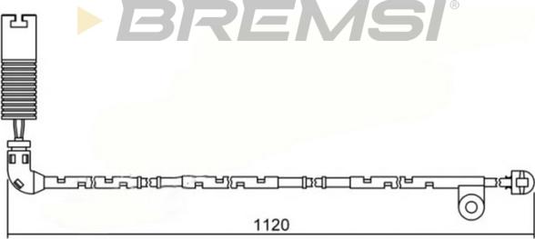 Bremsi WI0621 - Indikators, Bremžu uzliku nodilums autodraugiem.lv
