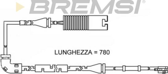 Bremsi WI0623 - Indikators, Bremžu uzliku nodilums autodraugiem.lv
