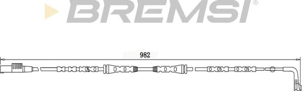 Bremsi WI0679 - Indikators, Bremžu uzliku nodilums autodraugiem.lv