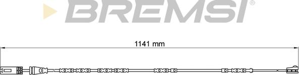 Bremsi WI0676 - Indikators, Bremžu uzliku nodilums autodraugiem.lv