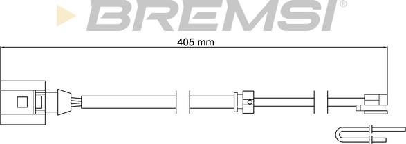 Bremsi WI0793 - Indikators, Bremžu uzliku nodilums autodraugiem.lv
