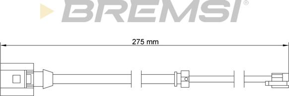 Bremsi WI0754 - Indikators, Bremžu uzliku nodilums autodraugiem.lv