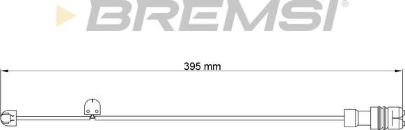 Bremsi WI0705 - Indikators, Bremžu uzliku nodilums autodraugiem.lv