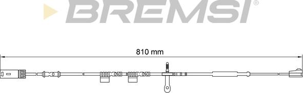 Bremsi WI0700 - Indikators, Bremžu uzliku nodilums autodraugiem.lv