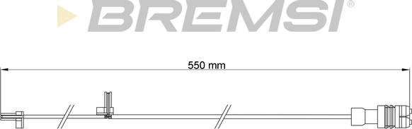 Bremsi WI0707 - Indikators, Bremžu uzliku nodilums autodraugiem.lv