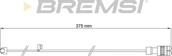 Bremsi WI0710 - Indikators, Bremžu uzliku nodilums autodraugiem.lv