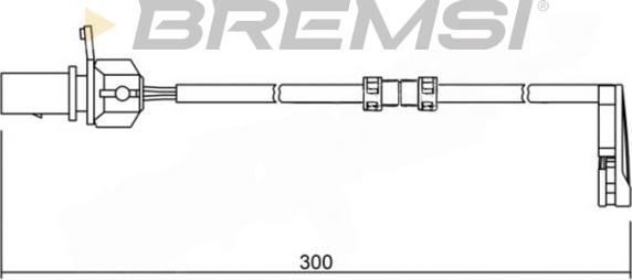 Bremsi WI0733 - Indikators, Bremžu uzliku nodilums autodraugiem.lv