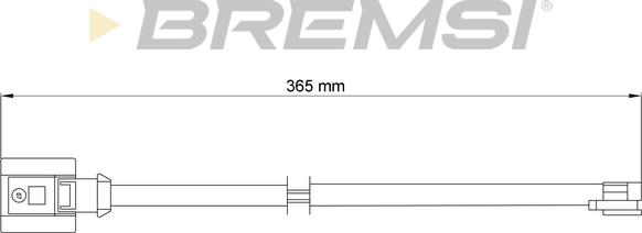 Bremsi WI0732 - Indikators, Bremžu uzliku nodilums autodraugiem.lv