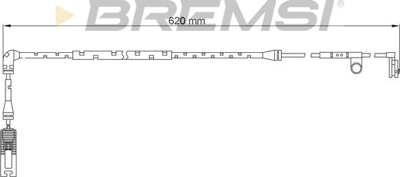 Bremsi WI0729 - Indikators, Bremžu uzliku nodilums autodraugiem.lv