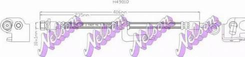 Brovex-Nelson H4901Q - Bremžu šļūtene autodraugiem.lv