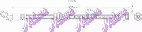 Brovex-Nelson H4934 - Bremžu šļūtene autodraugiem.lv