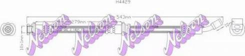 Brovex-Nelson H4429 - Bremžu šļūtene autodraugiem.lv