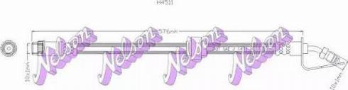 Brovex-Nelson H4511 - Bremžu šļūtene autodraugiem.lv