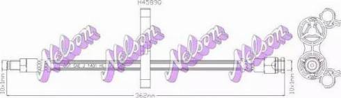 Brovex-Nelson H4589Q - Bremžu šļūtene autodraugiem.lv