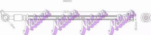 Brovex-Nelson H4653 - Bremžu šļūtene autodraugiem.lv
