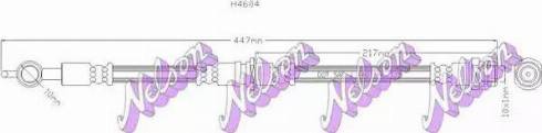 Brovex-Nelson H4604 - Bremžu šļūtene autodraugiem.lv
