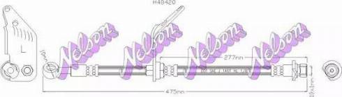 Brovex-Nelson H4842Q - Bremžu šļūtene autodraugiem.lv