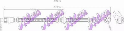 Brovex-Nelson H4842 - Bremžu šļūtene autodraugiem.lv