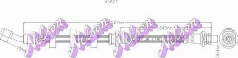 Brovex-Nelson H4877 - Bremžu šļūtene autodraugiem.lv