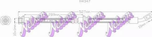 Brovex-Nelson H4347 - Bremžu šļūtene autodraugiem.lv