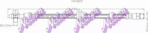 Brovex-Nelson H4382Q - Bremžu šļūtene autodraugiem.lv