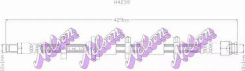 Brovex-Nelson H4239 - Bremžu šļūtene autodraugiem.lv