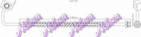 Brovex-Nelson H4775 - Bremžu šļūtene autodraugiem.lv