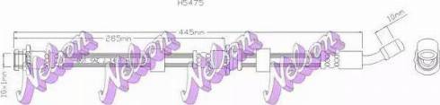 Brovex-Nelson H5475 - Bremžu šļūtene autodraugiem.lv