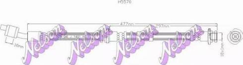 Brovex-Nelson H5570 - Bremžu šļūtene autodraugiem.lv