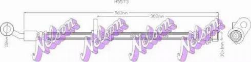 Brovex-Nelson H5573 - Bremžu šļūtene autodraugiem.lv