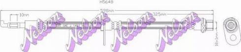 Brovex-Nelson H5648 - Bremžu šļūtene autodraugiem.lv