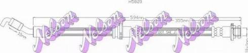 Brovex-Nelson H5820 - Bremžu šļūtene autodraugiem.lv