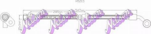 Brovex-Nelson H5213 - Bremžu šļūtene autodraugiem.lv