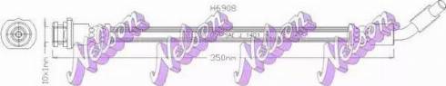Brovex-Nelson H6908 - Bremžu šļūtene autodraugiem.lv