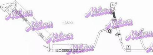 Brovex-Nelson H6593 - Bremžu šļūtene autodraugiem.lv