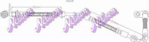 Brovex-Nelson H6691 - Bremžu šļūtene autodraugiem.lv