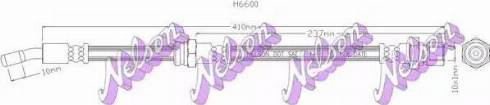 Brovex-Nelson H6600 - Bremžu šļūtene autodraugiem.lv