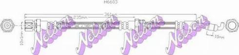 Brovex-Nelson H6603 - Bremžu šļūtene autodraugiem.lv
