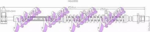 Brovex-Nelson H6680Q - Bremžu šļūtene autodraugiem.lv